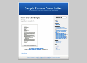 Examples Of Cover Letters For Resumes For Medical Assistants