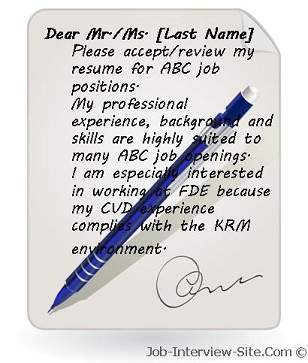 Examples Of Cover Letters For Resumes For Teachers