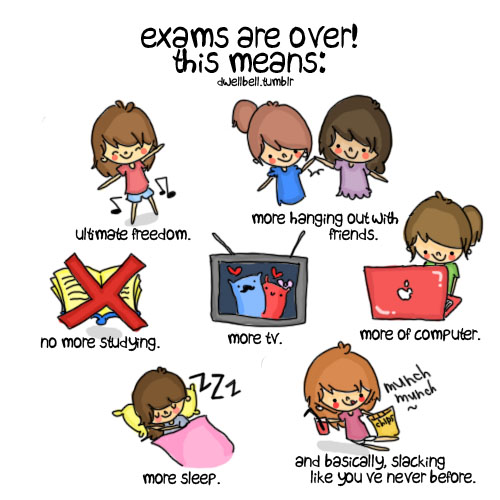 Exams Tension Cartoons