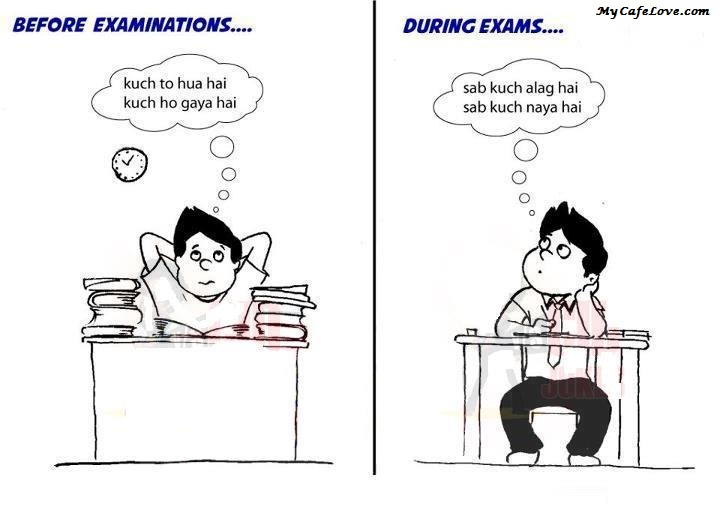 Exams Tension Shayari