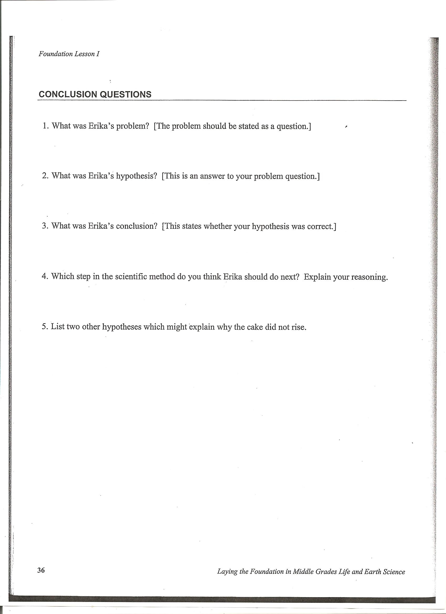 Experimental Design Diagram Worksheet