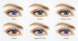 Expressions Contact Lenses Color Chart