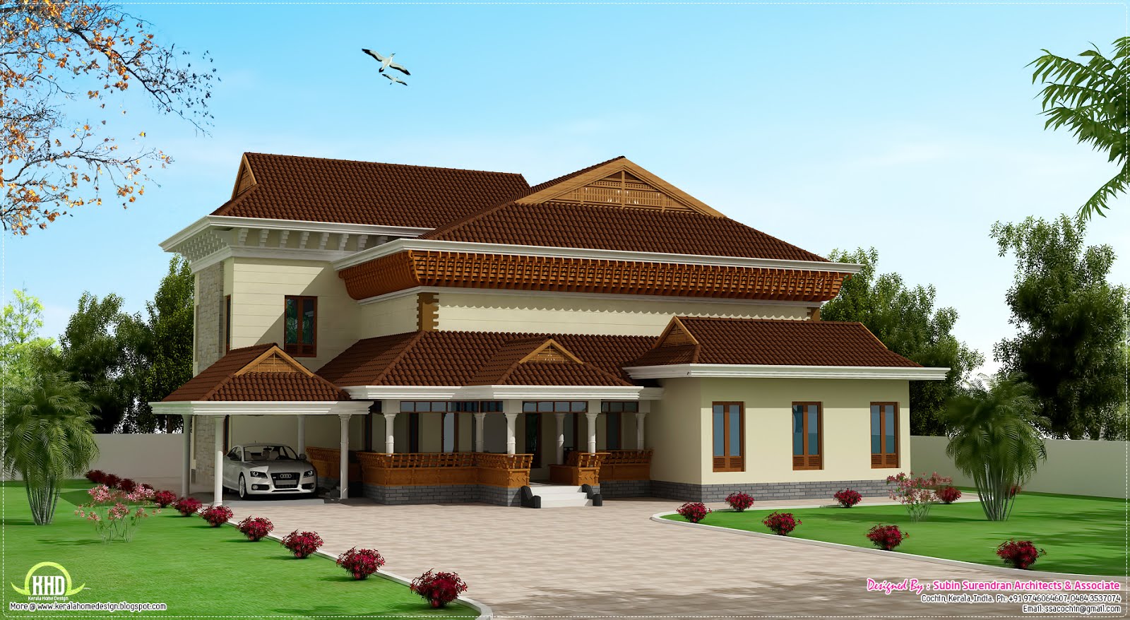 Exterior Home Design Photos In Kerala