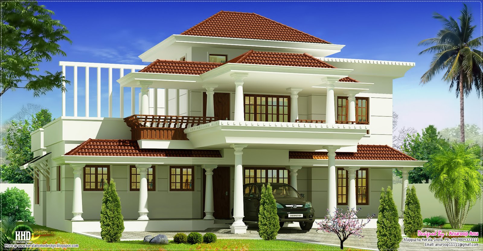 Exterior Home Design Photos In Kerala