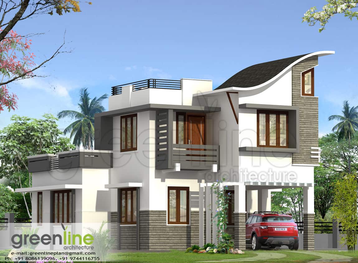 Exterior Home Design Photos In Kerala