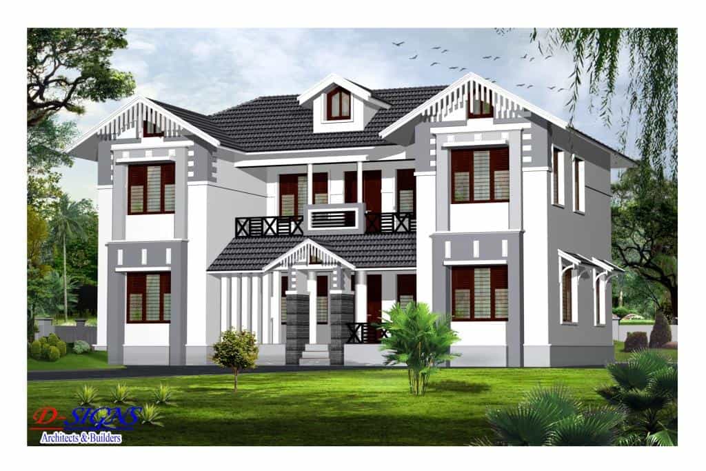 Exterior Home Design Photos In Kerala