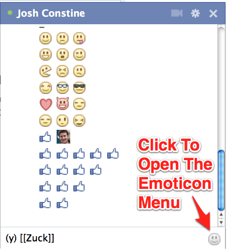 Facebook Emoticons 2013 Codes