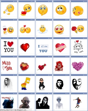 Facebook Emoticons 2013 Codes