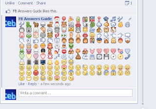 Facebook Emoticons 2013 List