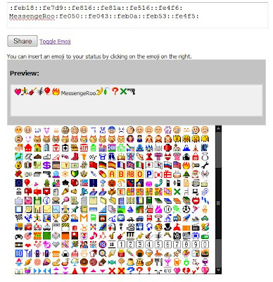 Facebook Emoticons Codes