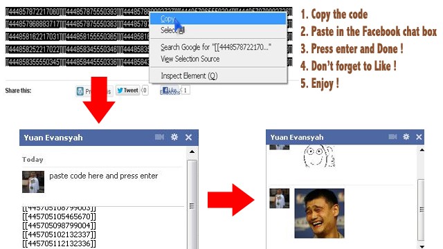 Facebook Emoticons Codes Memes