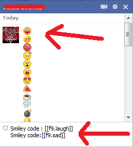 Facebook Emoticons List For Status