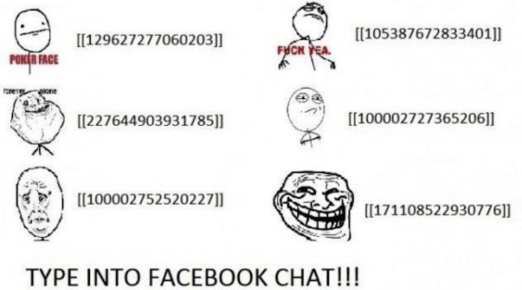 Facebook Emoticons List Troll