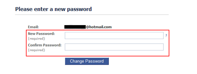 Facebook Login And Password Page