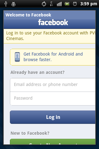 Facebook Login Button Android