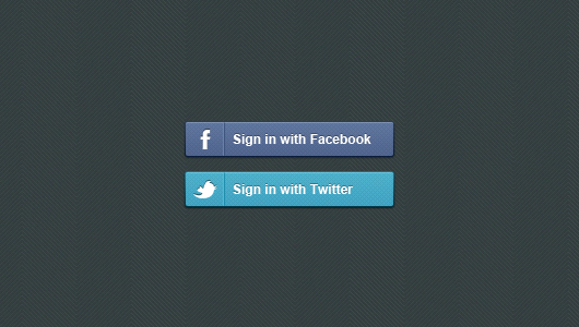 Facebook Login Button Vector