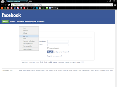 Facebook Login Page Wallpaper