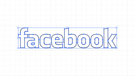 Facebook Logo Vector Outline