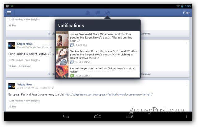 Facebook Pages App For Android