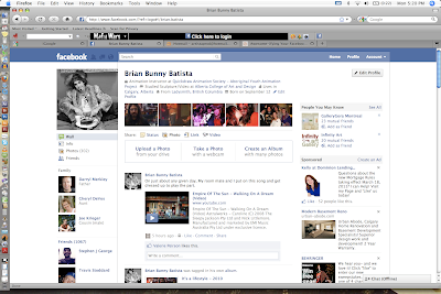 Facebook Profile Layout