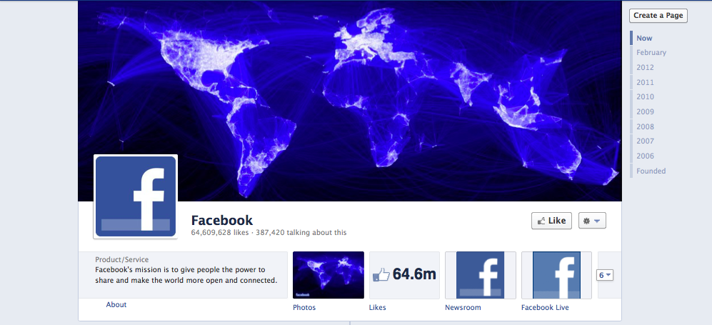 Facebook Profile Layout Change 2012