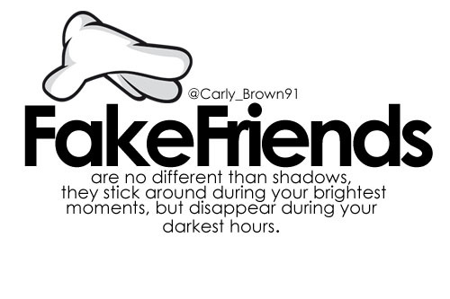 Fake Friends Quotes Tumblr