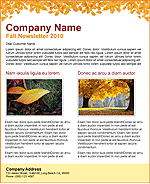 Fall Newsletter Templates Free