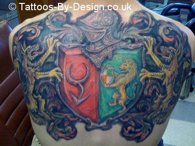 Family Crest Tattoo Designs