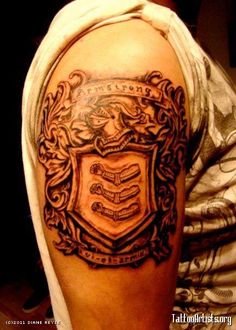 Family Crest Tattoos Ideas