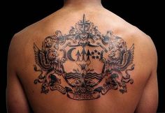 Family Crest Tattoos Ideas