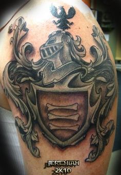 Family Crest Tattoos Ideas