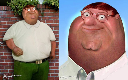 Family Guy Characters In Real Life