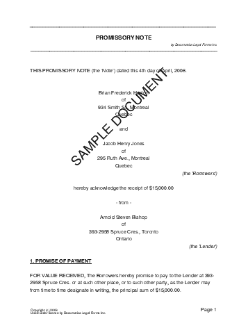 Family Loan Agreement Sample