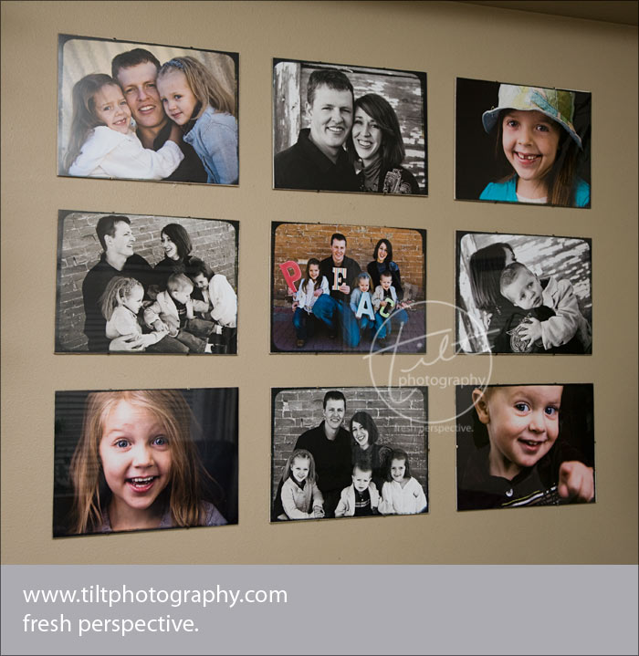 Family Photo Frames On Wall