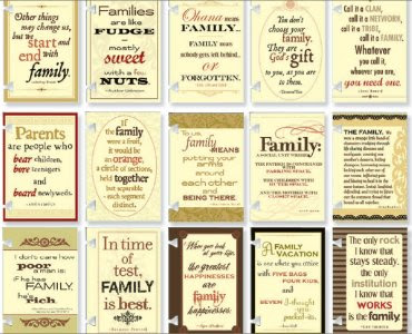 Family Quotes For Scrapbooking