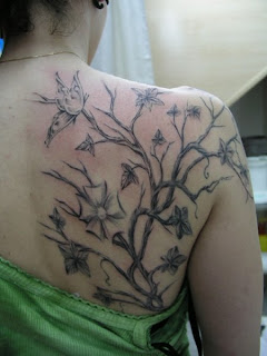 Family Tree Tattoo Design With Names