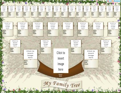 Family Tree Template Microsoft Word