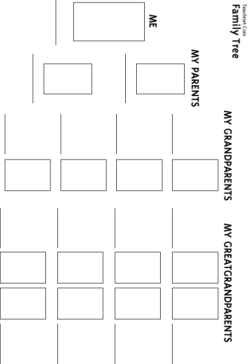 Family Tree Template Microsoft Word