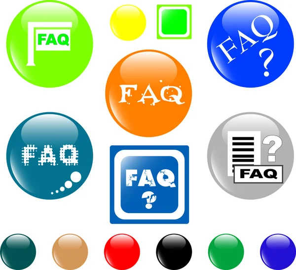 Faq Icon Vector