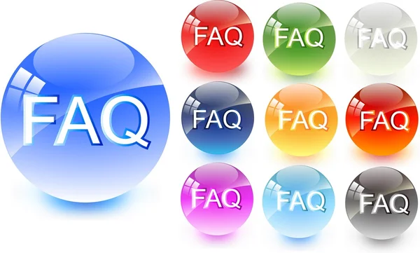 Faq Icon Vector