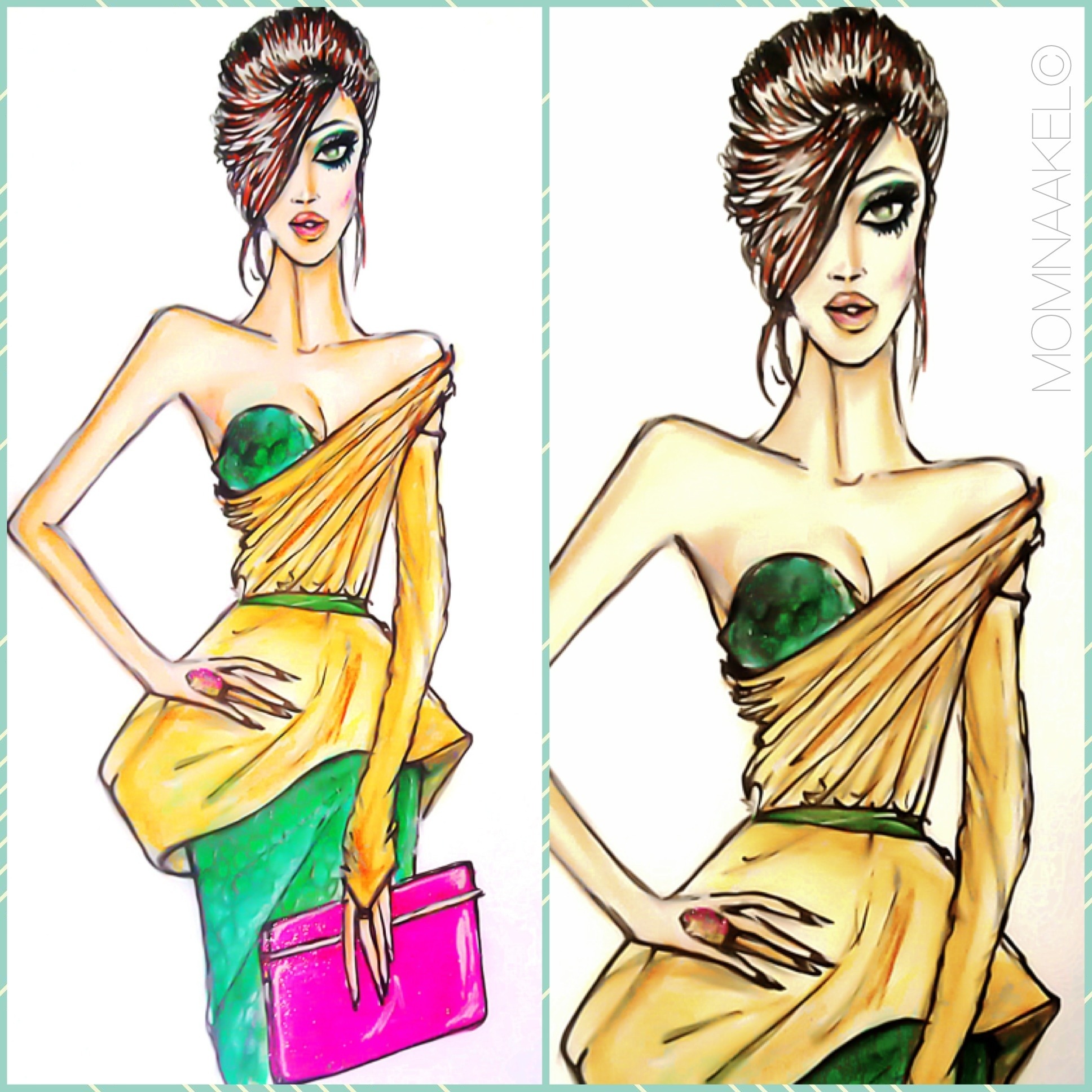 Fashion Design Drawings 2013