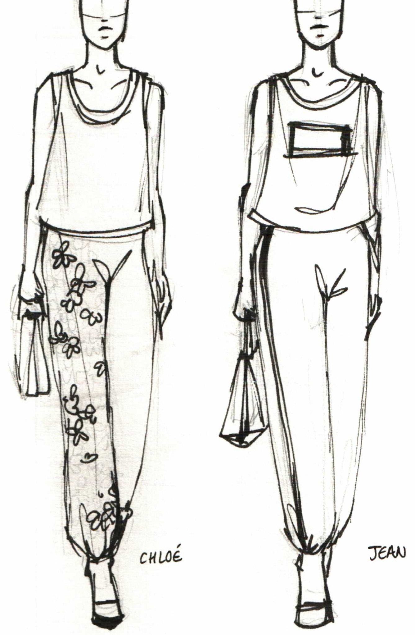 Fashion Design Drawings 2013