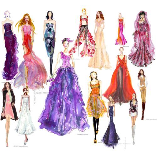 Fashion Design Drawings