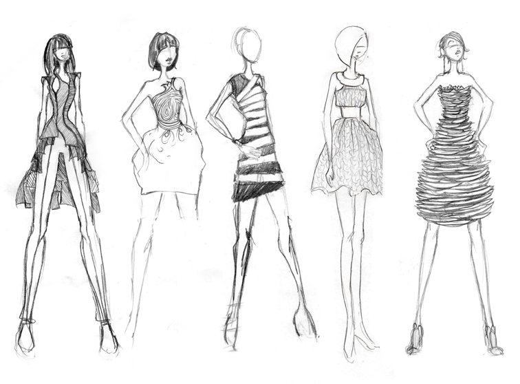 Fashion Design Drawings