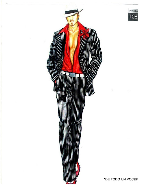 Fashion Design Drawings Men