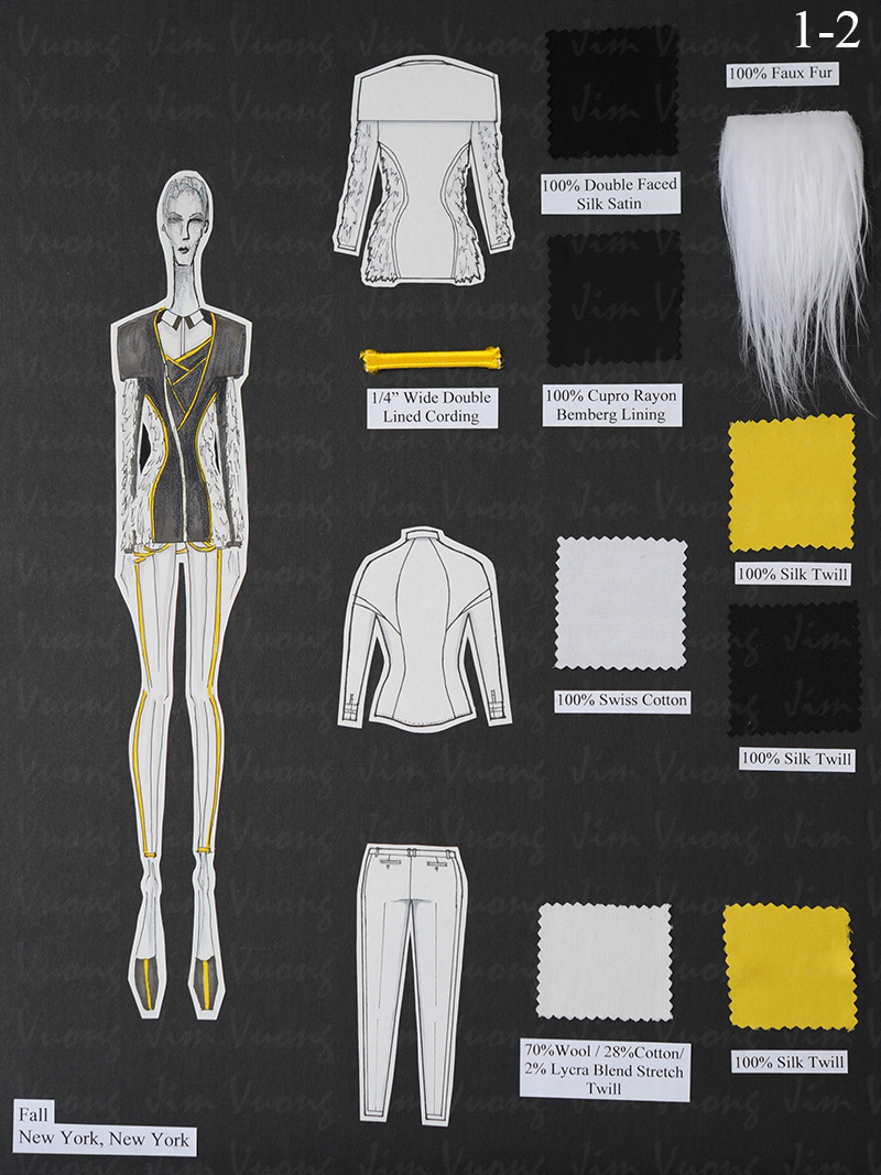 Fashion Design Portfolio Examples For College