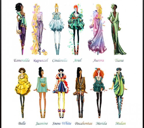 Fashion Design Sketches 2012