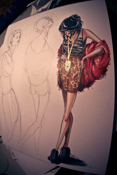 Fashion Design Sketches Tumblr