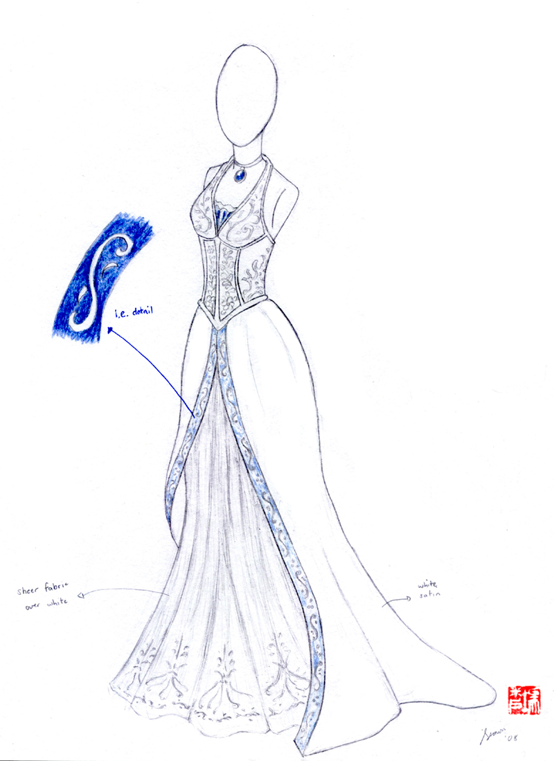 Fashion Designs Dresses Sketches