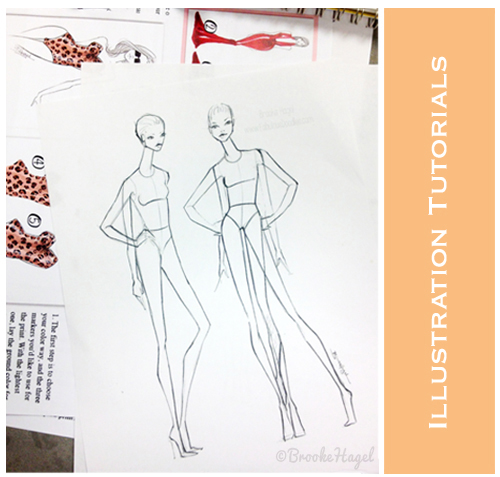 Fashion Illustration Poses